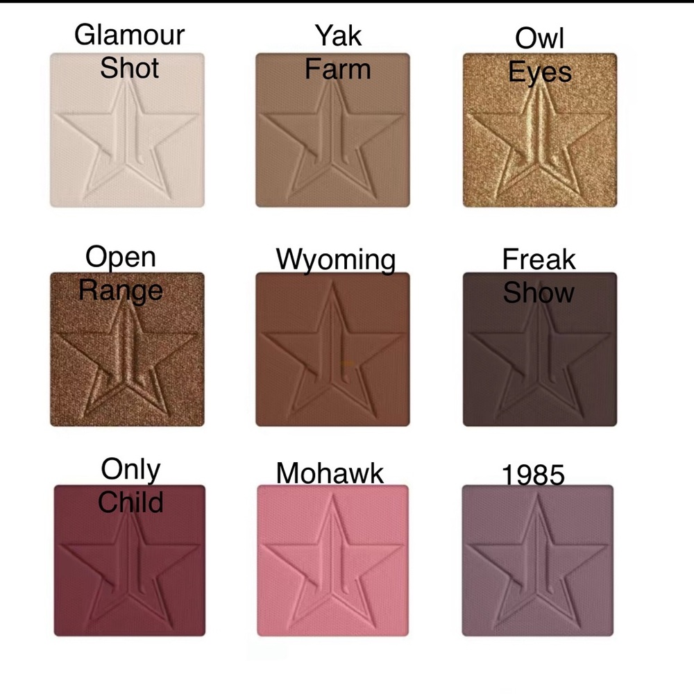 Jeffree Star Artistry Singles